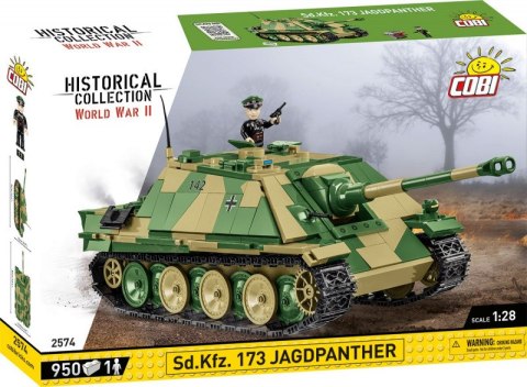 Klocki Historical Collection WWII Sd.Kfz.173 Jagdpanther 950 klocki