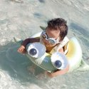 Okulary pływackie dla dzieci - Shark Tribe, Khaki