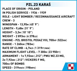 Klocki PZL.23 Karaś