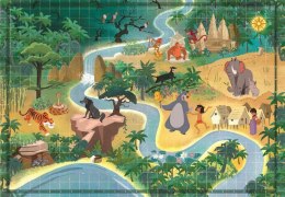 Puzzle 1000 elementów Story Maps Księga Dżungli