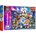 Puzzle 60 elementów Przygody bohaterów Psi Patrol Paw Patrol