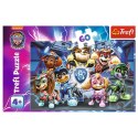 Puzzle 60 elementów Przygody bohaterów Psi Patrol Paw Patrol