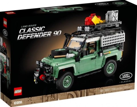 Klocki Icons 10317 Land Rover Classic Defender 90