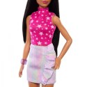 Lalka Barbie Fashionistas top z gwiazdkami