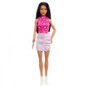 Lalka Barbie Fashionistas top z gwiazdkami