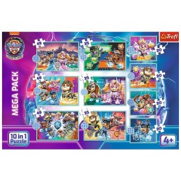 Puzzle 10w1 Wesoły dzień piesków Psi Patrol Paw Patrol