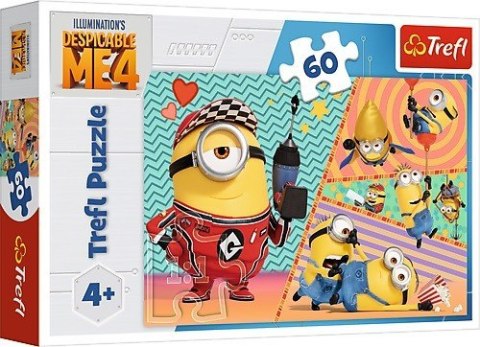 Puzzle 60 elementów Wesołe Minionki