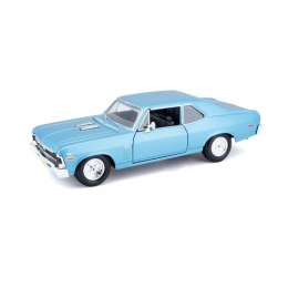 Model kompozytowy Chevrolet Nova 1970 1/24 niebieski