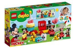 Klocki DUPLO Disney 10941 Urodzinowy pociąg myszek