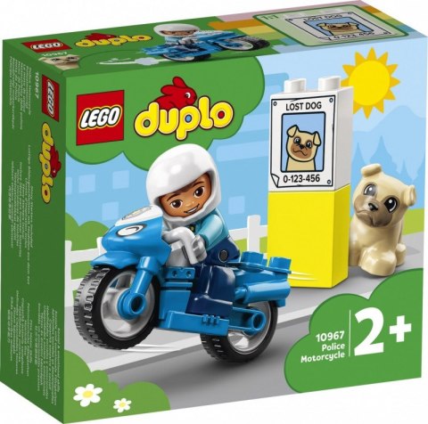 Klocki DUPLO 10967 Motocykl policyjny