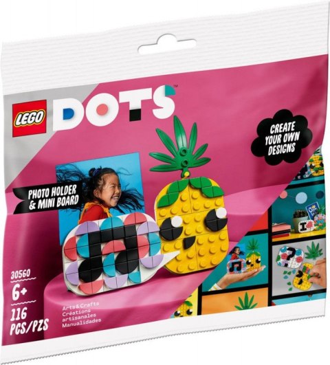 Klocki DOTS 30560 Ananas ramka na zdjęcie i miniaturowa tablica