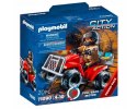 Klocki Zestaw z figurką City Action 71090 Pożarniczy Speed Quad