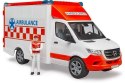 Pojazd Mercedes-Benz Sprinter Ambulans z figurką i modułem