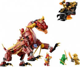 Klocki Ninjago 71793 Lawowy smok zmieniający się w falę ognia